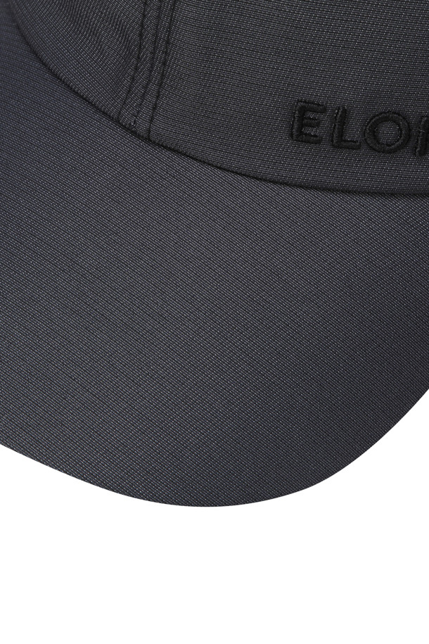 ELORD - 모자 - MEN BASIC CAP(Black)