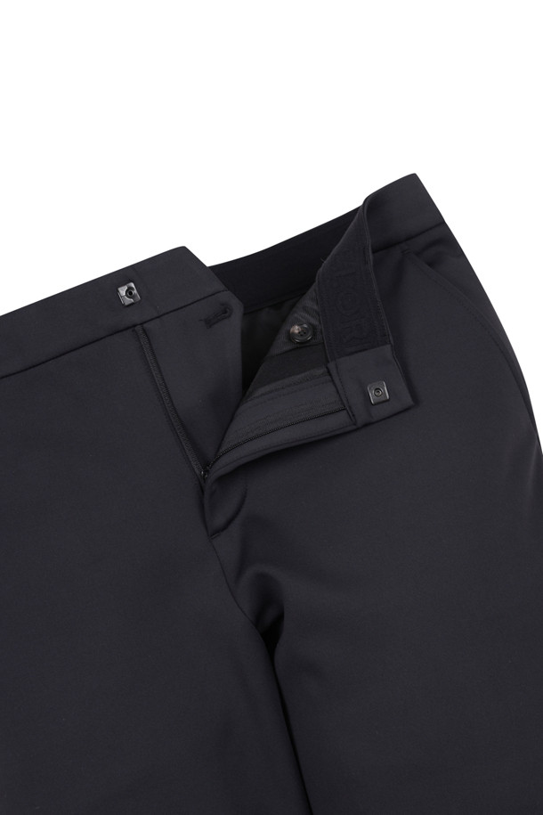 ELORD - 롱팬츠 - WARM HIGH TENSION STANDARD FIT PANTS(Black)