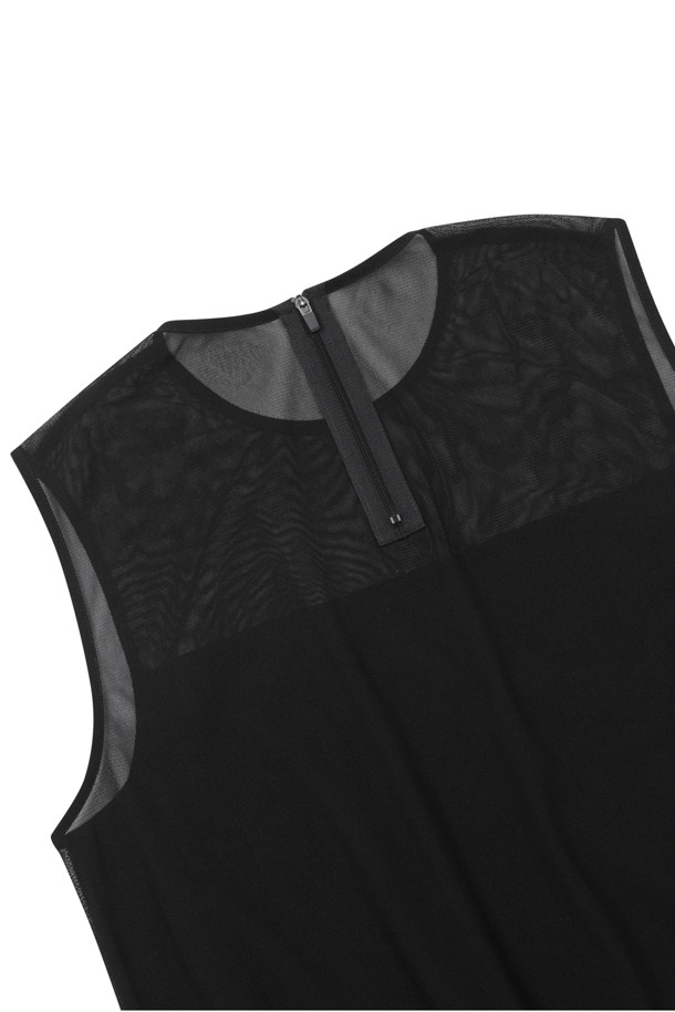 ELORD - 베스트 - [ONLINE EXCLUSIVE] GX ESSENTIAL W MESH MIX VEST(Black)