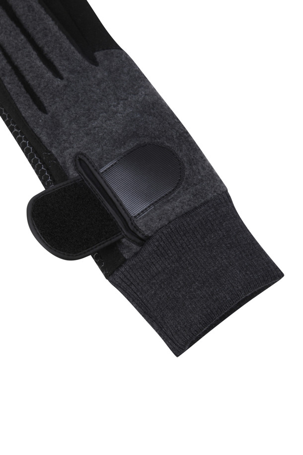 ELORD - 장갑 - MEN FLEECE WARMER GLOVES(Black)