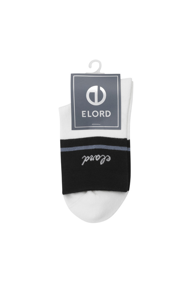 ELORD - 양말 - WOMEN MID LENGTH SOCKS(Silver)