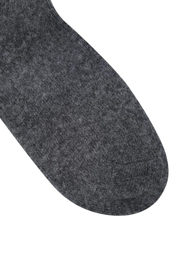 ELORD - 양말 - WOOL KNEE SOCKS(Grey)