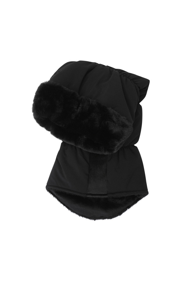 ELORD - 기타소품 - [ONLINE EXCLUSIVE] Elysee Edit6. QUILTED LEG WARMER(Black)