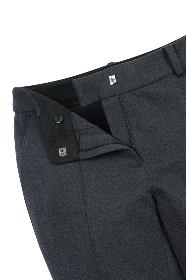 ELORD - 롱팬츠 - COMFORT SEMI BOOTSCUT PANTS(Charcoal)