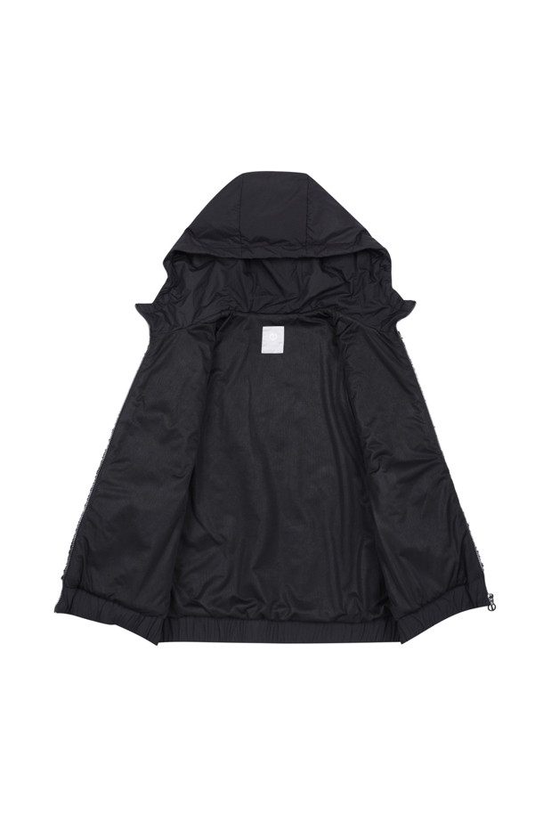 ELORD - 긴팔티셔츠 - COCOON HOODIE JUMPER(Black)