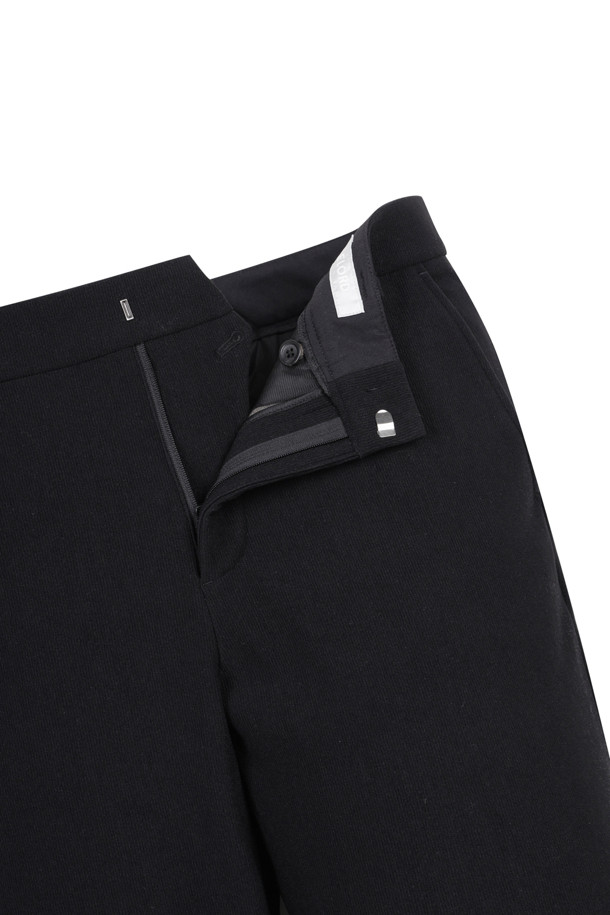 ELORD - 롱팬츠 - VERTICAL WARM TRICOT PANTS(Black)