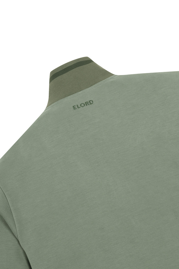 ELORD - 긴팔티셔츠 - COZY AIR HALF ZIP SHIRTS(Khaki)