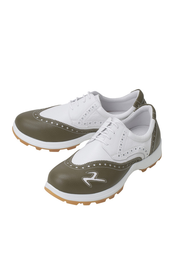 ELORD - 골프화 - WOMEN 9.2 ITALY GOLF SHOES(Khaki)