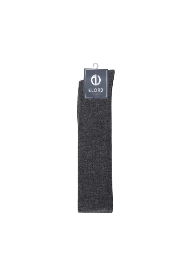 ELORD - 양말 - WOOL KNEE SOCKS(Grey)