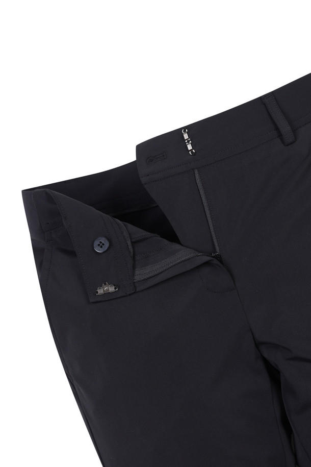 ELORD - 롱팬츠 - [ONLINE EXCLUSIVE] Elysee Edit4. Stretch Standard Pants(Black)