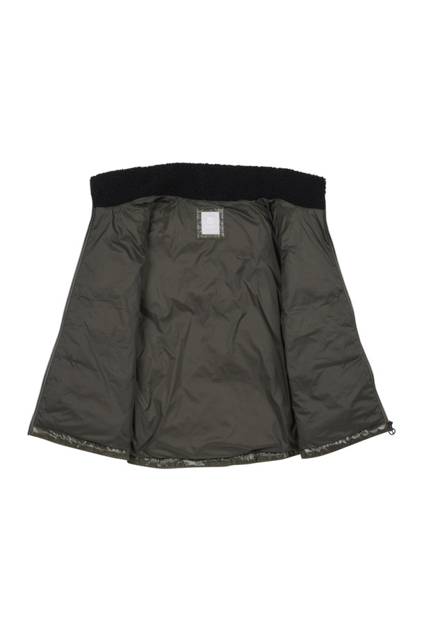 ELORD - 다운/패딩 - [ONLINE EXCLUSIVE] Elysee Edit6. GLOSSY PADDING(Khaki)