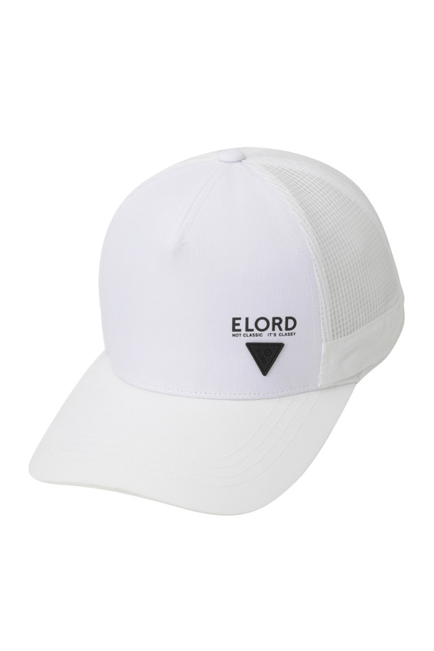 ELORD - 모자 - UNISEX MESH CAP(White)