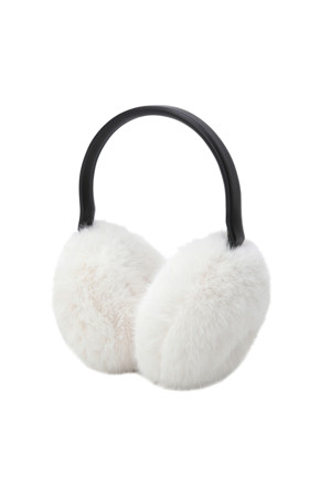 [ONLINE EXCLUSIVE] Elysee Edit6. FURRY EARMUFF(Ivory)