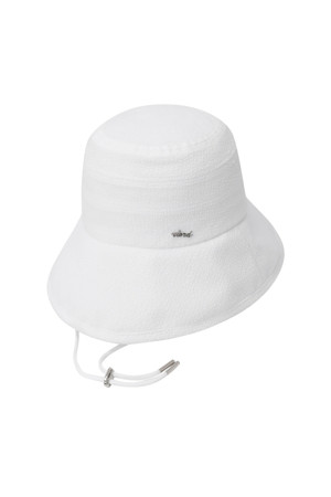 [ONLINE EXCLUSIVE] Elysee Edit2. ELYSEE GARDEN seer sucker bucket-hat		