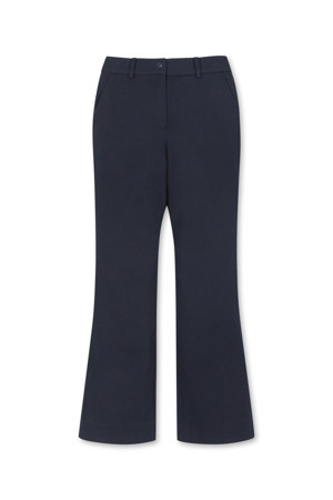 WARM SOFT TOUCH BOOTSCUT PANTS(Navy)