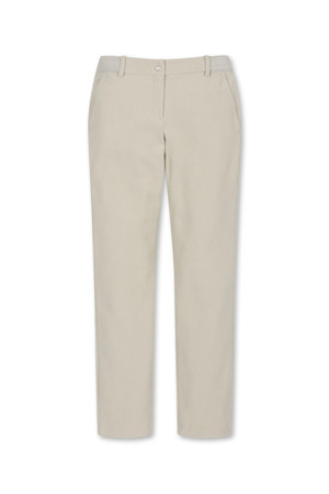 WARM TRICOT STANDARD FIT PANTS(Beige)