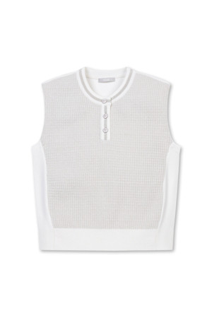 METAL POINT SWEATER VEST