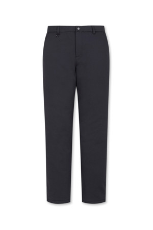 WARM HIGH TENSION STANDARD FIT PANTS(Black)