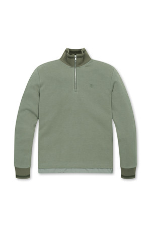 COZY AIR HALF ZIP SHIRTS(Khaki)