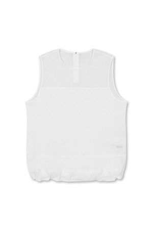 [ONLINE EXCLUSIVE] GX ESSENTIAL W MESH MIX VEST(White)