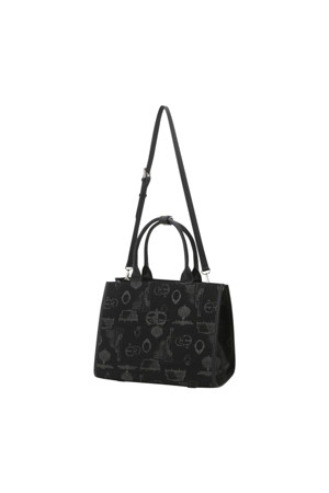 ELORD GALLERY TOTE BAG(Black)