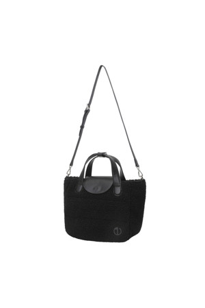 FURRY TOTE BAG(Black)