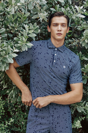 PATTERN POLO T-SHIRTS (SET)