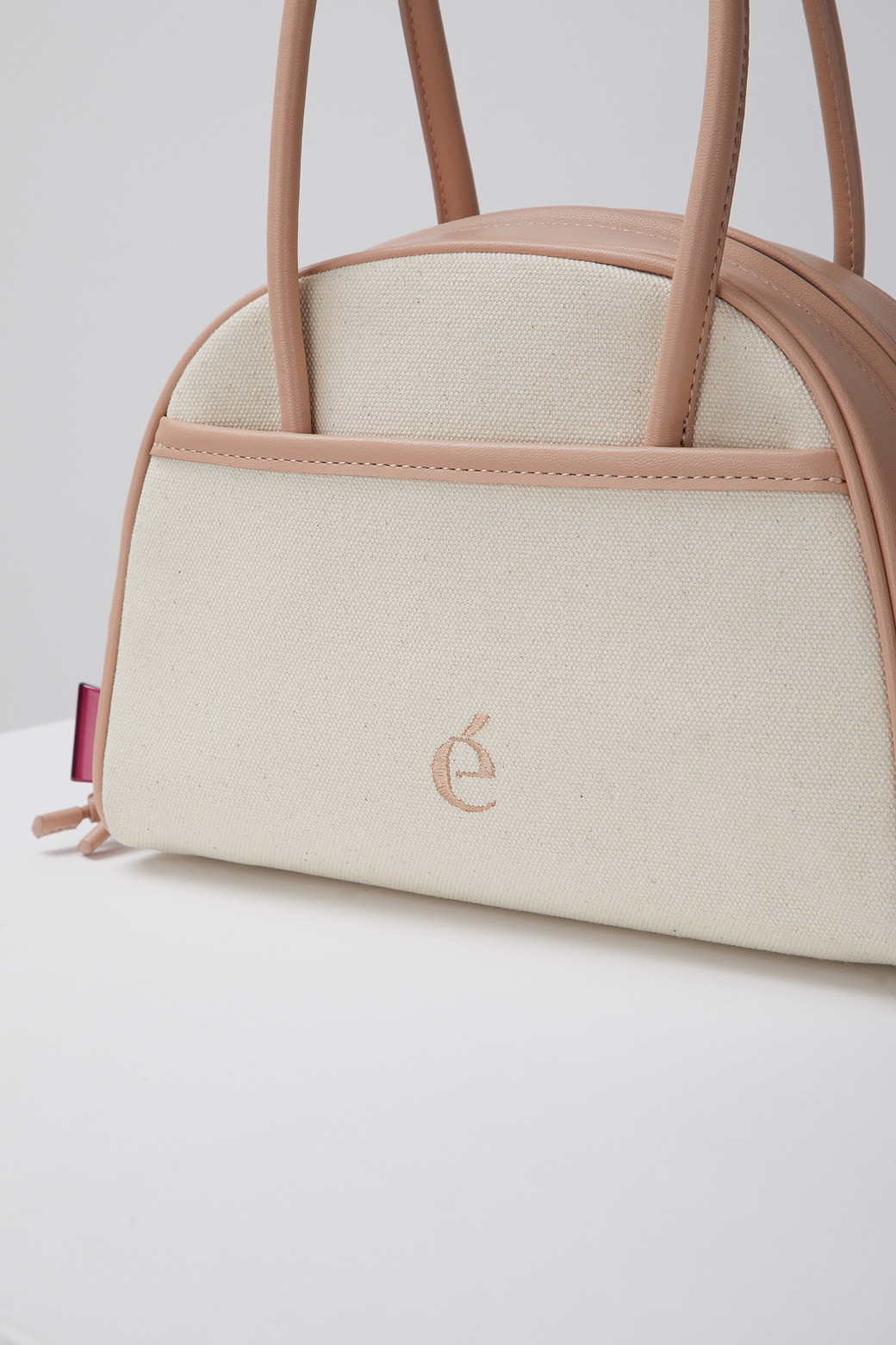 Mini bowling bag(Salmon pink)_Archivépke