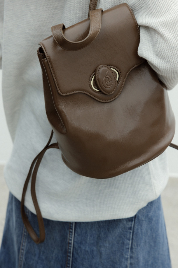 Archivepke - 백팩 - Oval school bag(Vintage mocha)