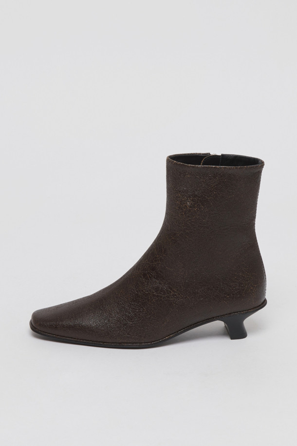 Archivepke - 부츠/워커 - Curve ankle boots(Rusty choco)