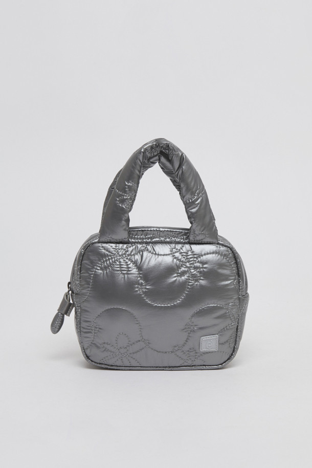 Archivépke - 토트백 - [EXCLUSIVE] Puffy mini bag(Shine gray)