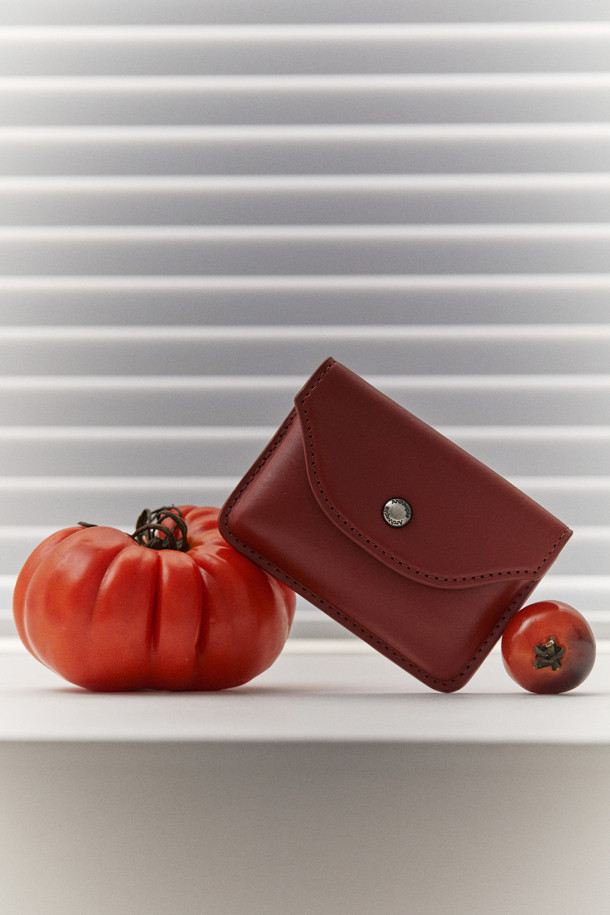 Archivepke - 반지갑 - epke card wallet(Red clay)