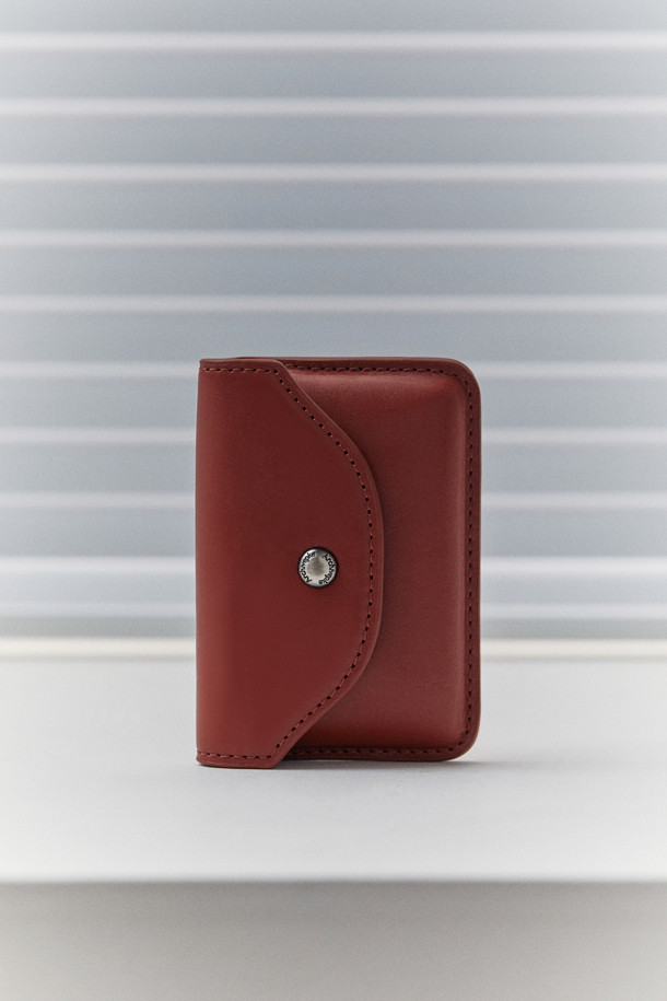 Archivepke - 반지갑 - epke card wallet(Red clay)