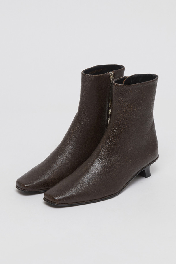 Archivepke - 부츠/워커 - Curve ankle boots(Rusty choco)