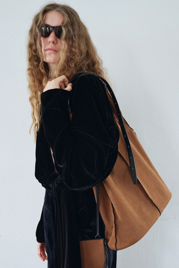 Archivépke -  - [Archivepke x Ribbonbit] Flow bag(Brown)