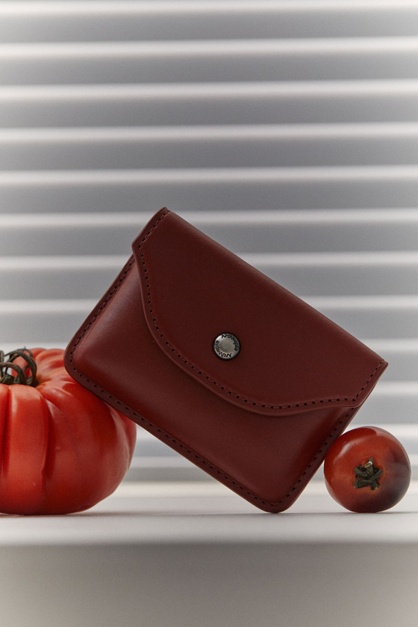 Archivepke - 반지갑 - epke card wallet(Red clay)