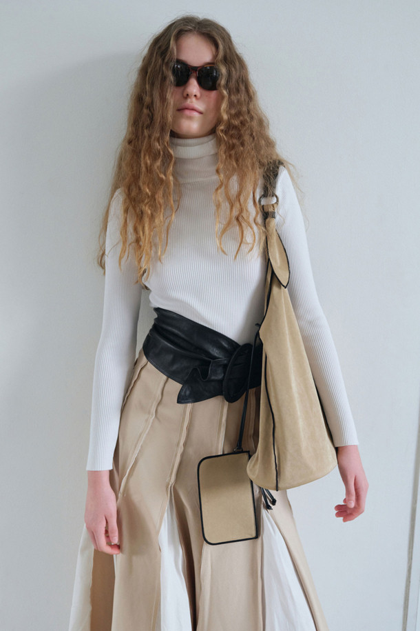 Archivépke -  - [Archivepke x Ribbonbit] Flow bag(Beige)