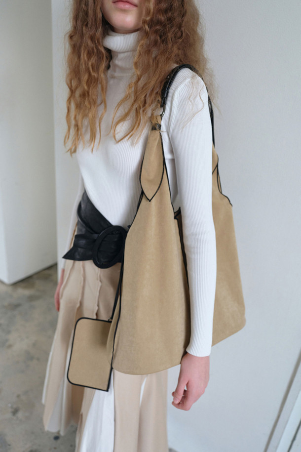 Archivépke -  - [Archivepke x Ribbonbit] Flow bag(Beige)