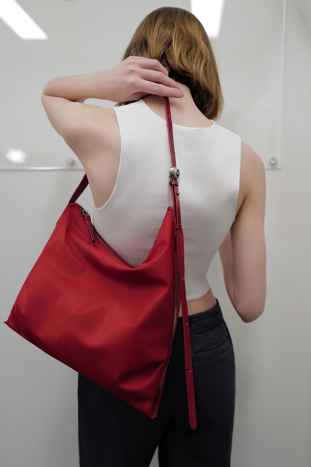 Archivepke - 숄더백 - Luv luna bag(Nylon red)