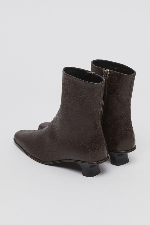 Archivepke - 부츠/워커 - Curve ankle boots(Rusty choco)