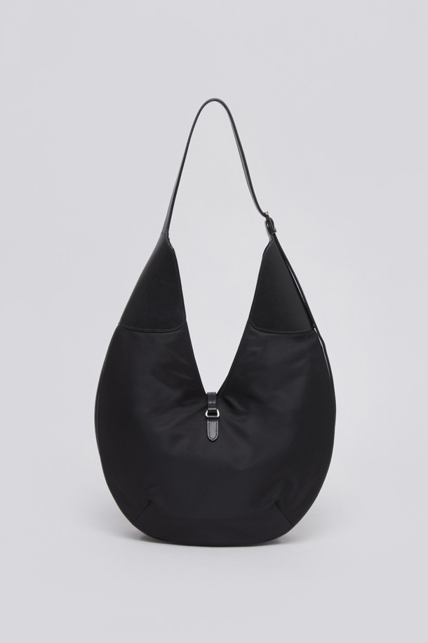 Archivepke - 숄더백 - Luv hole hobo bag(Nylon black)