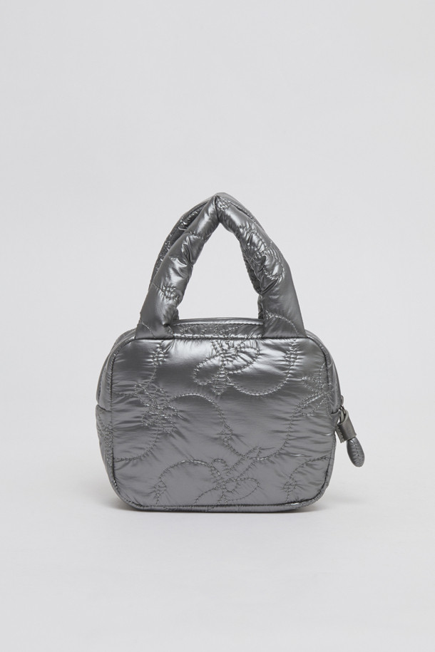 Archivépke - 토트백 - [EXCLUSIVE] Puffy mini bag(Shine gray)