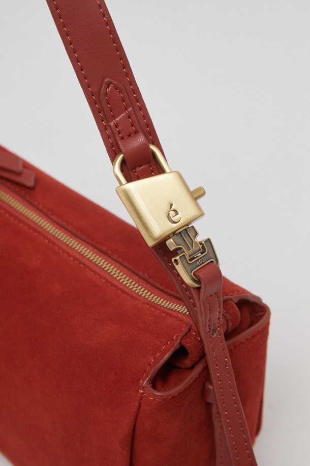 Archivépke -  - [EXCLUSIVE] Luv Lock toast bag(Suede red)