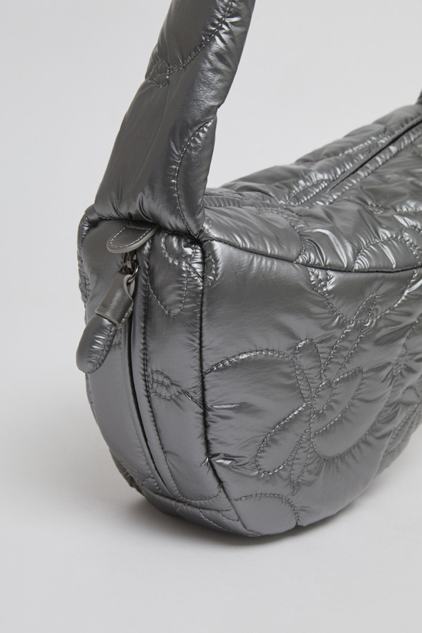 Archivépke -  - [EXCLUSIVE] Puffy fling bag(Shine gray)