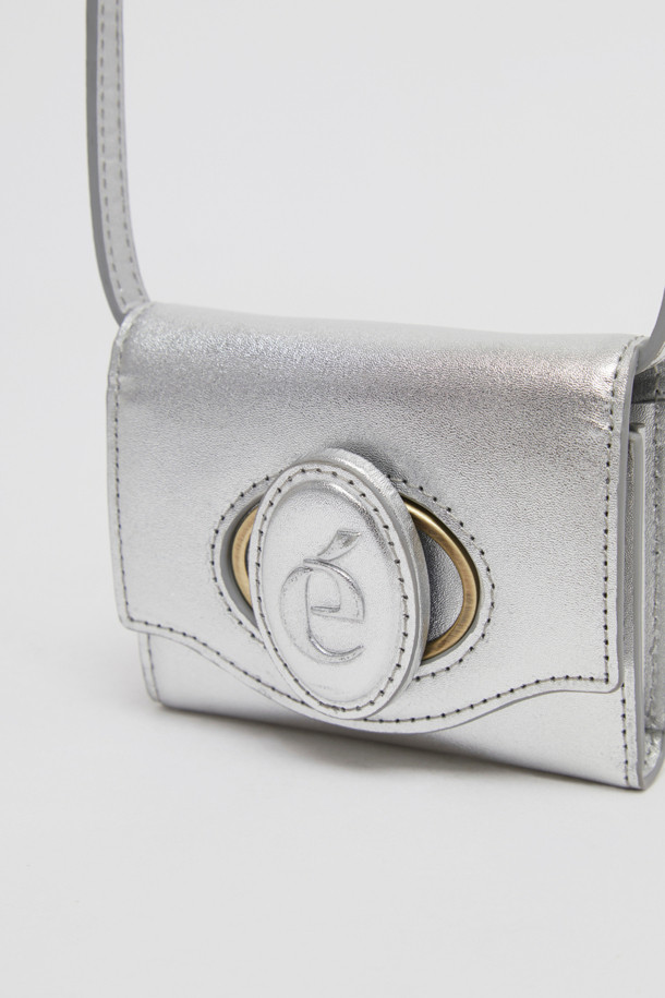 Archivépke -  - [EXCLUSIVE] Oval card bag(Silver spoon)