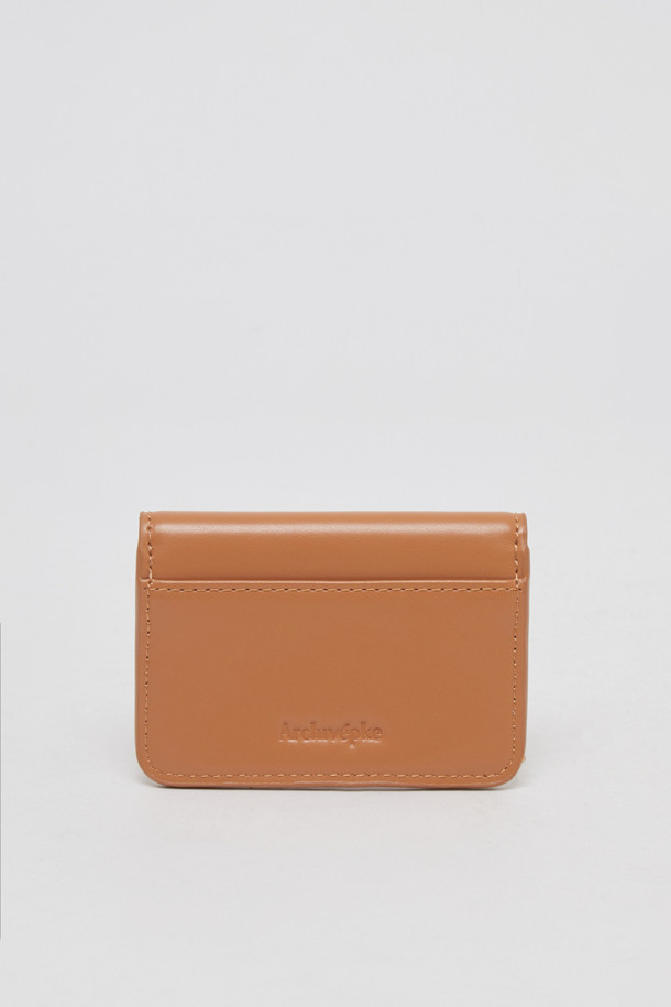 Archivepke - 반지갑 - epke card wallet(Caramel)