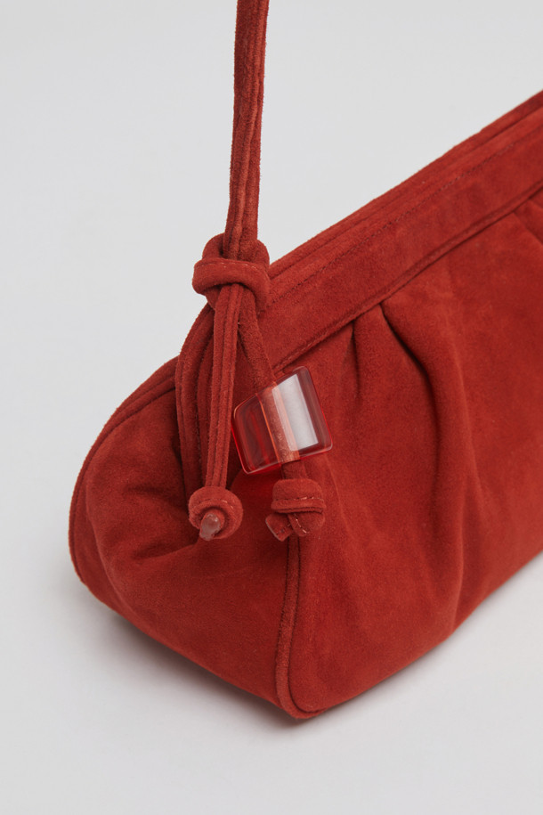 Archivepke - 숄더백 - Skirt bag(Suede red)