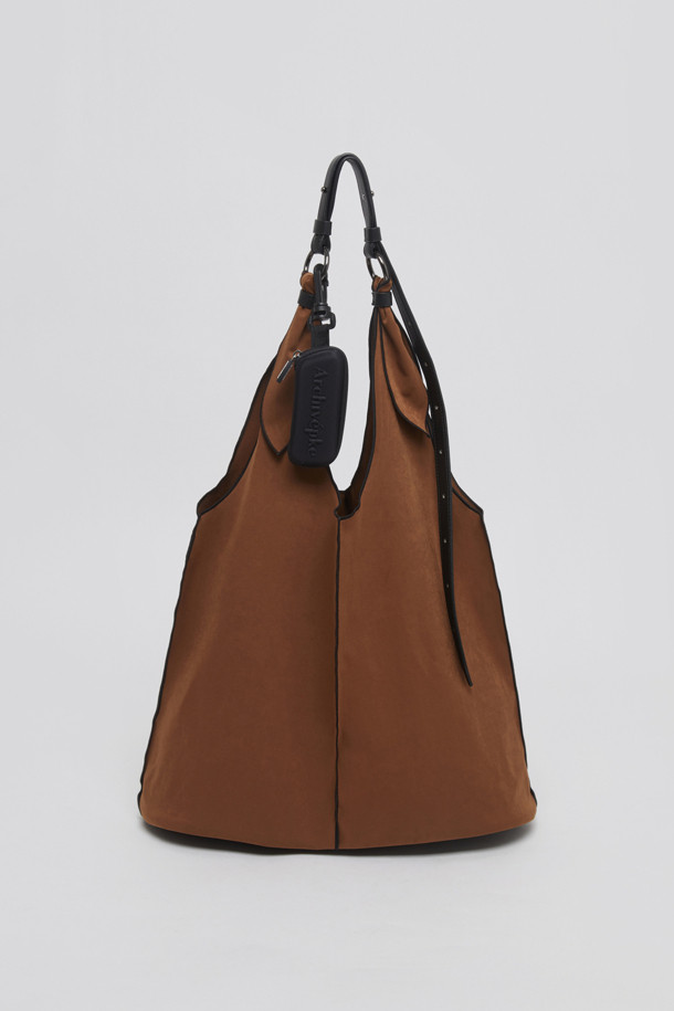 Archivépke -  - [Archivepke x Ribbonbit] Flow bag(Brown)