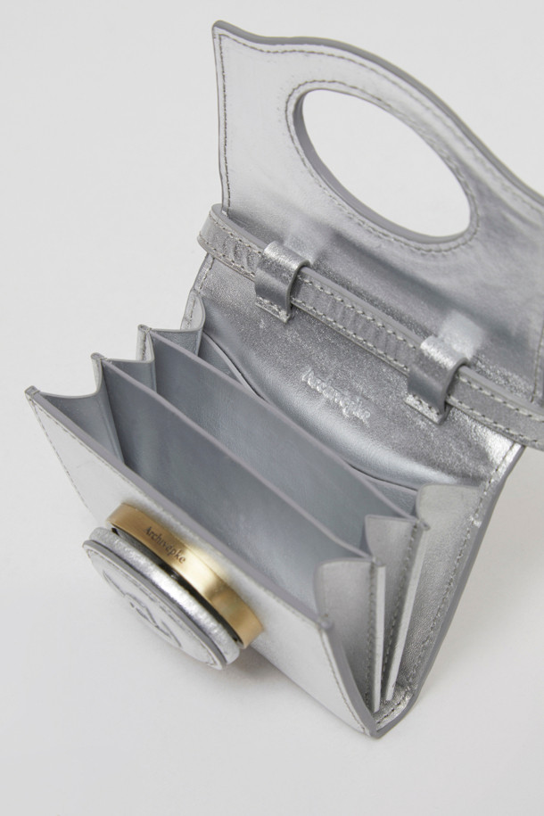 Archivépke -  - [EXCLUSIVE] Oval card bag(Silver spoon)