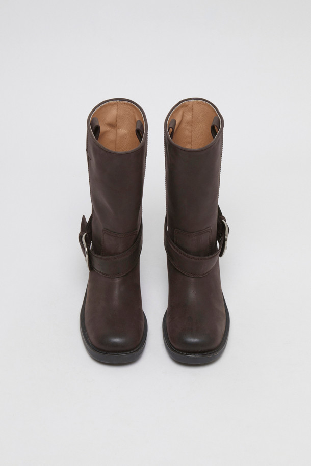 Archivepke - 부츠/워커 - Buckle boots(Vintage mocha)